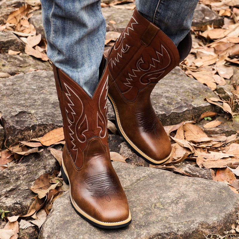 Loafer Slip On Men - Bottes mi-mollet unisexe tendance, faites à