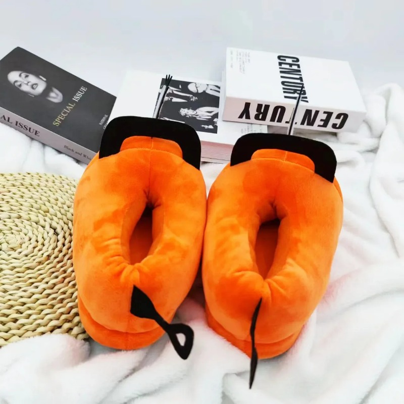 Men Shoes Size - Anime tronçonneuse homme Pochita maison pantoufle
