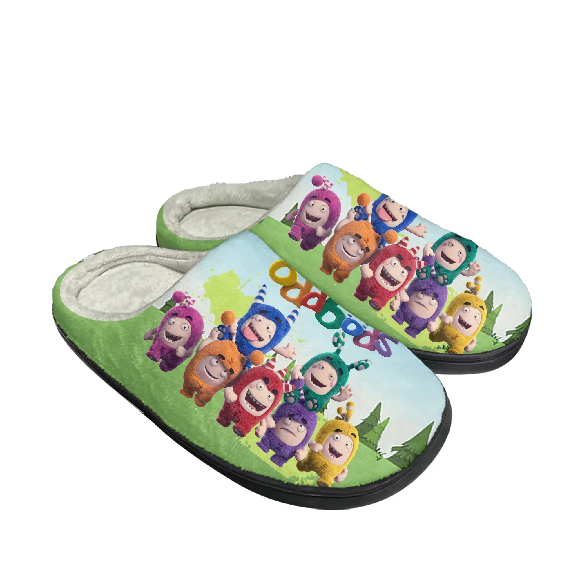 Men Shoes Casual - Oddbods Home Pantoufles en coton pour