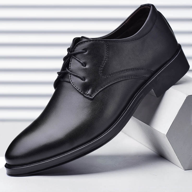 Men Shoes Clearance - Chaussures provoqué en cuir à lacets