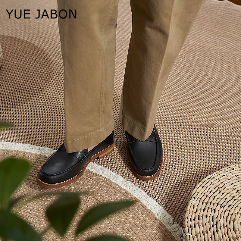 Men Shoes Uk - Mocassins en cuir véritable pour hommes,
