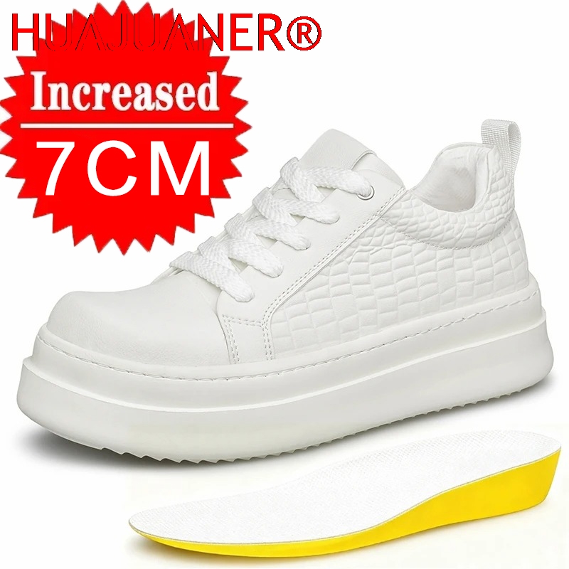 Men'S Shoes Height Increase - Chaussures rehaussantes en cuir pour hommes,