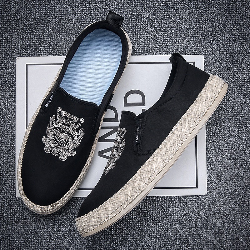 Chaussures respirantes noires  - Loafer Slip On Men avis et prix