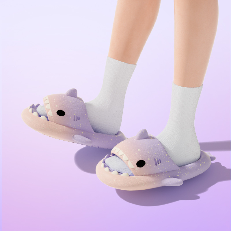 Pantoufles de requin de dessin - Men Shoes Size avis et prix