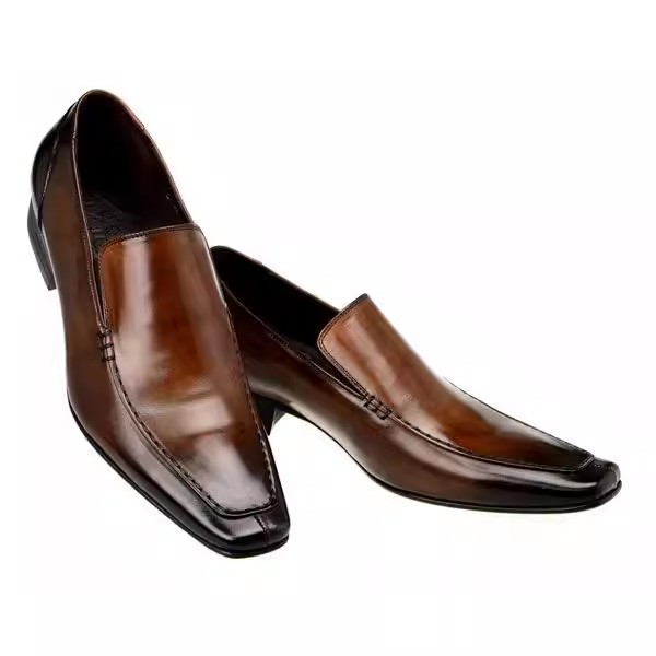 Chaussures en cuir pointues de - Men Shoes Formal avis et prix