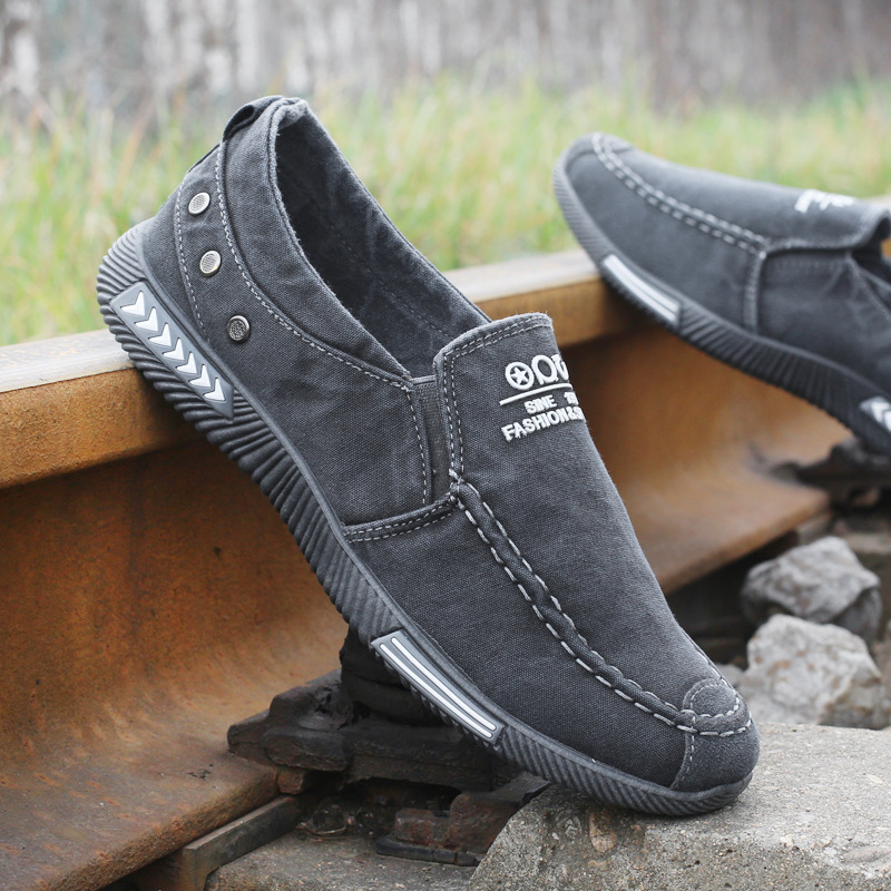 Chaussures en toile de luxe po - Loafer Slip On Men avis et prix