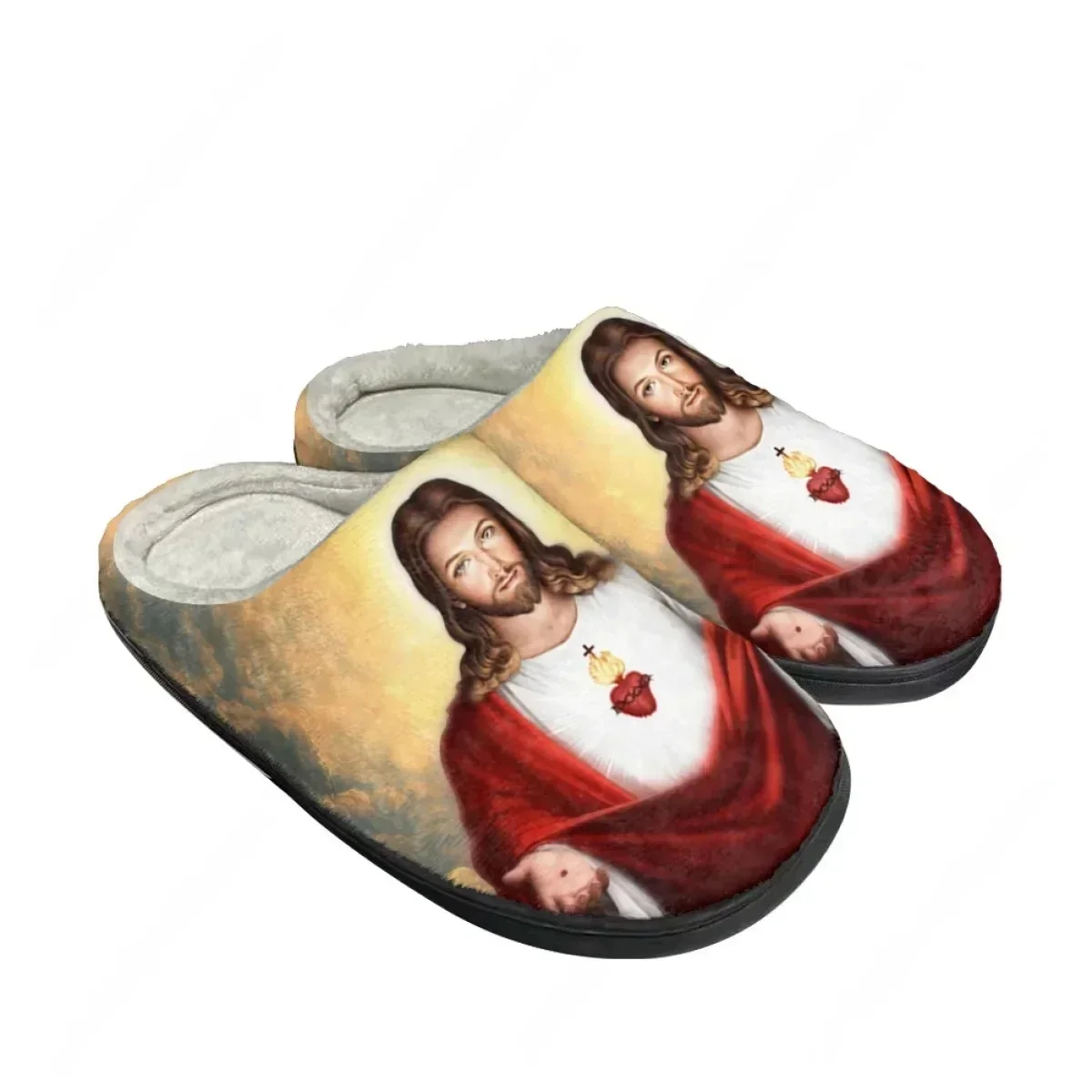 Pantoufles en coton avec motif - Men Shoes Winter avis et prix