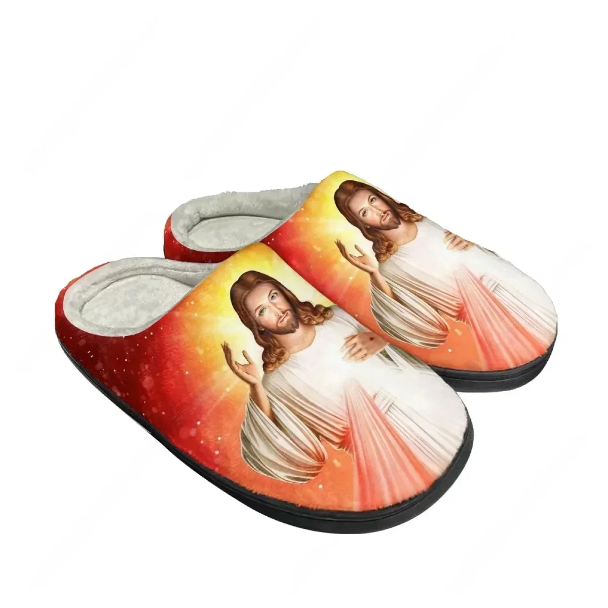 Pantoufles en coton avec motif - Men Shoes Winter avis et prix