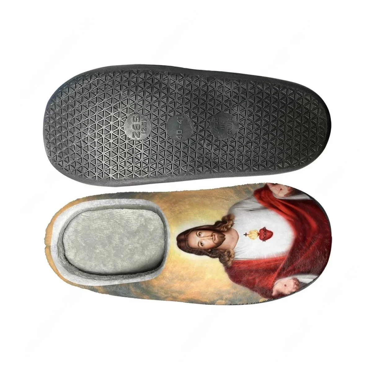 Pantoufles en coton avec motif - Men Shoes Winter avis et prix