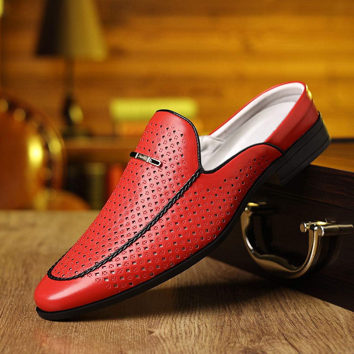 Chaussures en cuir pour hommes - Men Shoes Red Tape avis et prix