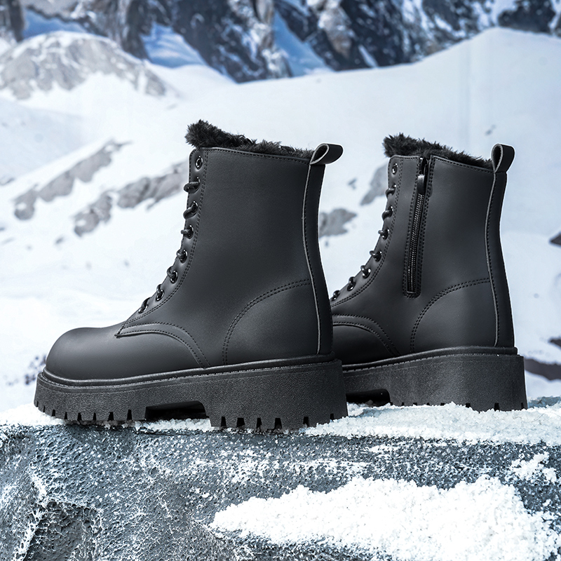 Bottes hautes en peluche pour  - Men Shoes Winter avis et prix