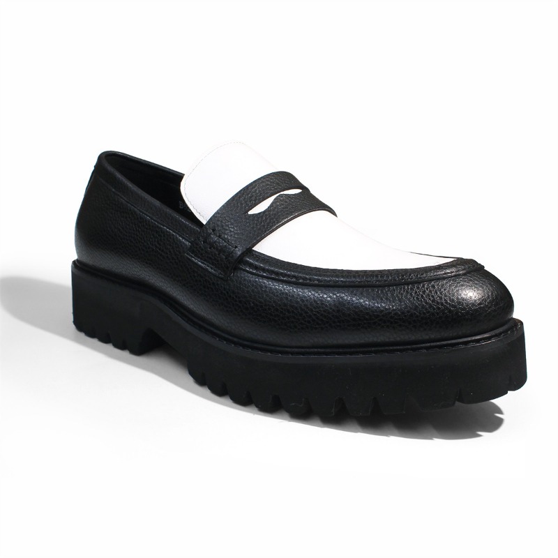 Chaussures tendance noires et  - Men'S Shoes Black And White avis et prix