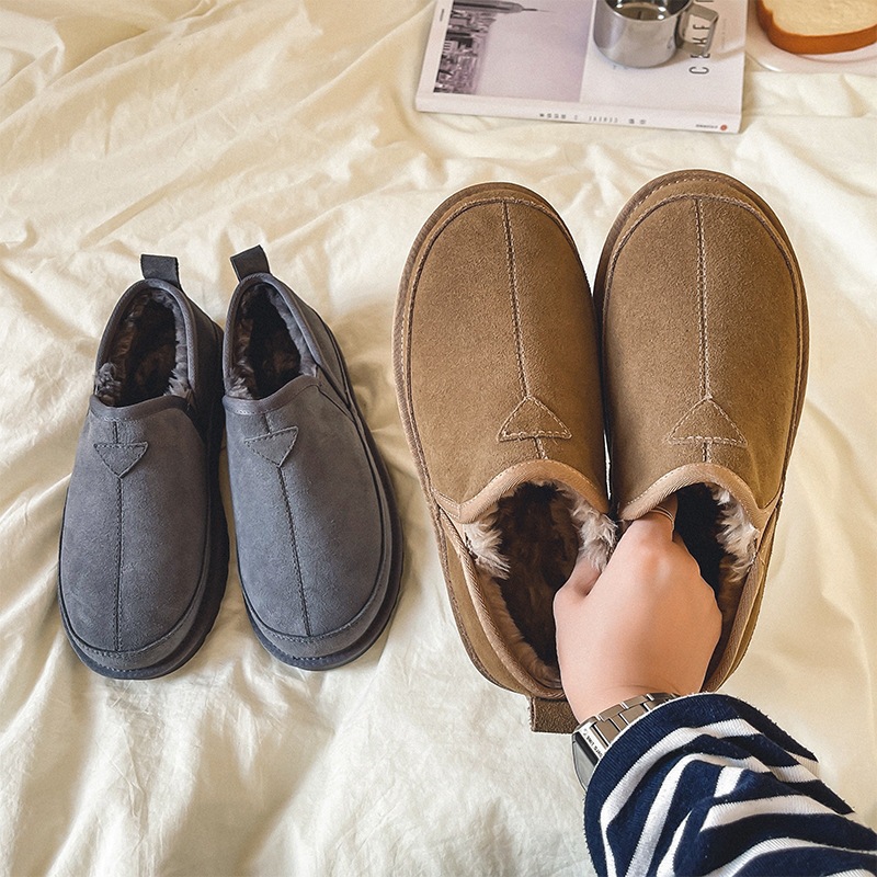 Bottes de neige en cuir de vac - Men Shoes Classic avis et prix
