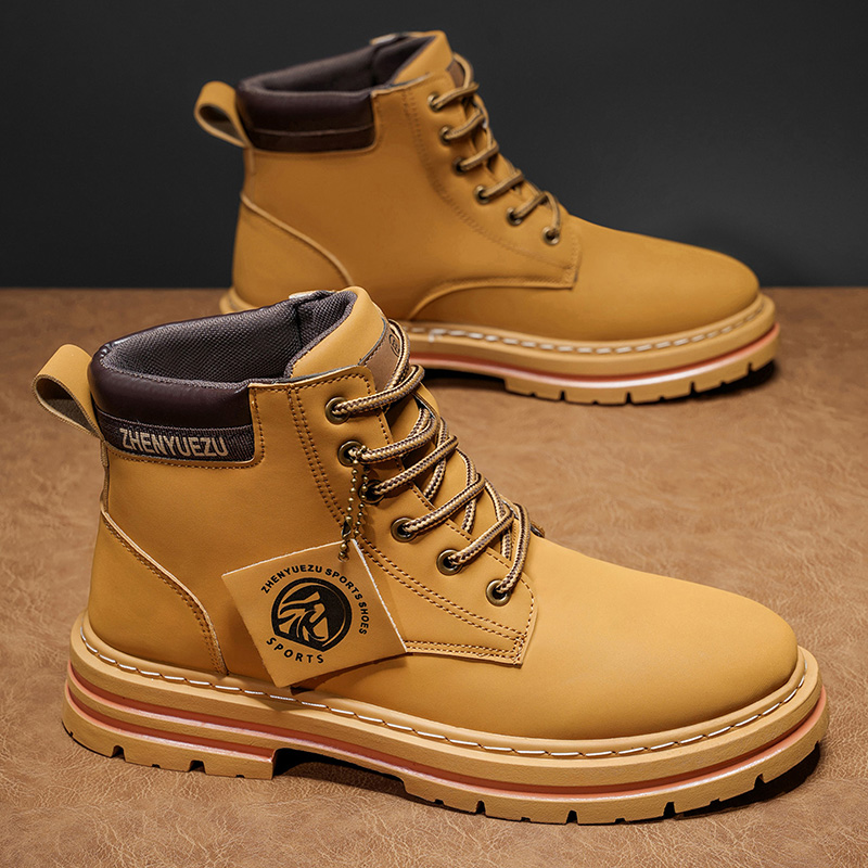 Bottes courtes rétro pour homm - Men'S Shoes Height Increase avis et prix