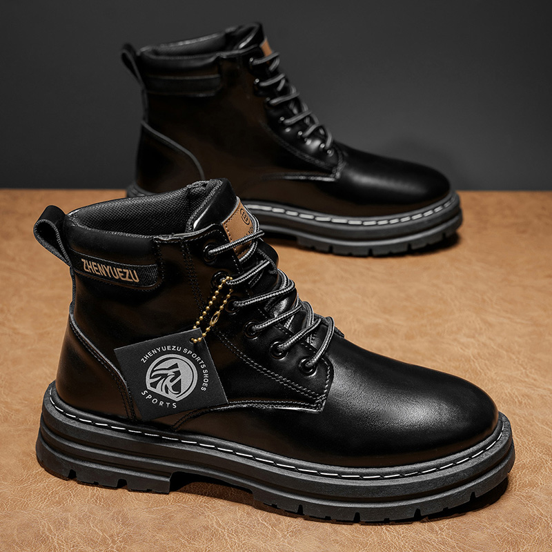 Bottes courtes rétro pour homm - Men'S Shoes Height Increase avis et prix
