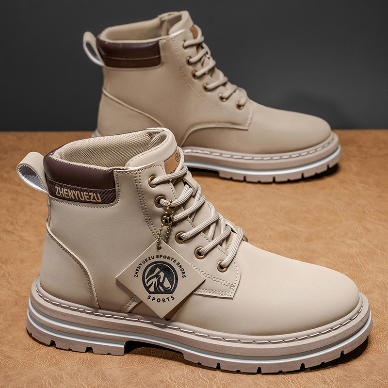 Bottes courtes rétro pour homm - Men'S Shoes Height Increase avis et prix